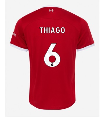 Liverpool Thiago Alcantara #6 Primera Equipación 2023-24 Manga Corta